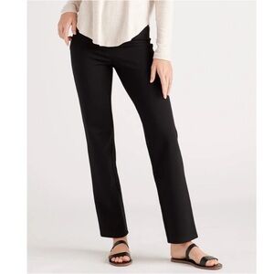 Quince Straight Leg Ponte pull on pants XL